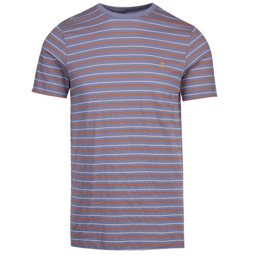 Mens Bobby Blue Fawkes S/s T Shirt 36939 by Farah from Hurleys