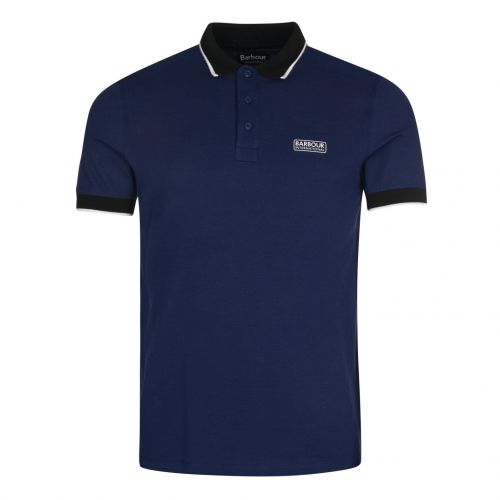 Mens Regal Blue Accelerator Pique S/s Polo Shirt 93950 by Barbour International from Hurleys