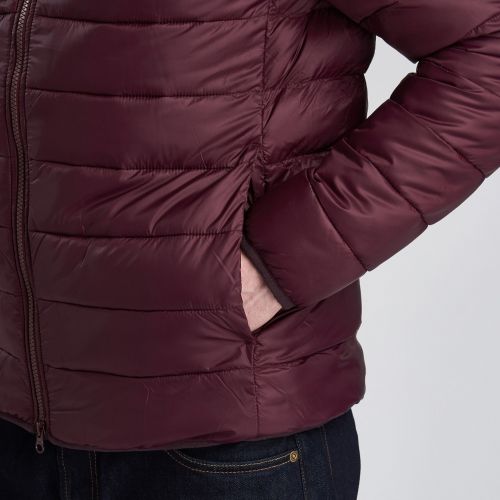 Mens Merlot Reed Quilted Jacket 46504 by Barbour International from Hurleys