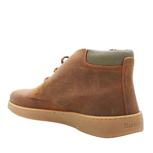 Mens Cognac Numbat Chukka Boots 98513 by Barbour from Hurleys