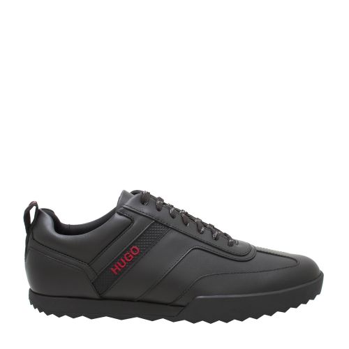 Mens Black Matrix Lowp Trainers 45343 by HUGO from Hurleys