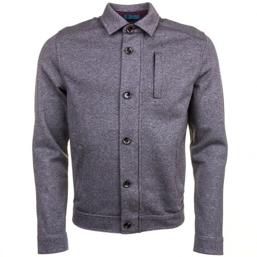 Mens Grey Marl Andino Collared Jacket 61552 by Ted Baker from Hurleys
