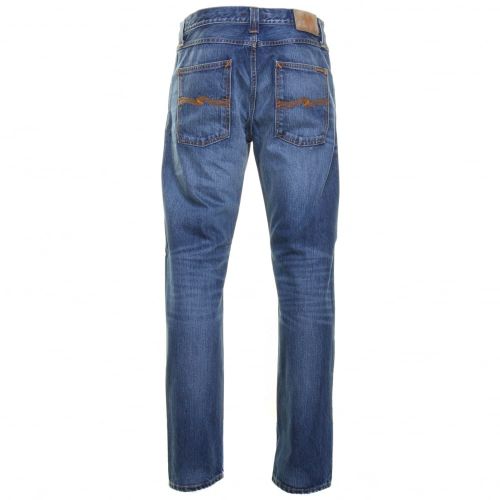Mens True Classic Wash Steady Eddie Regular Fit Jeans 44436 by Nudie Jeans Co from Hurleys