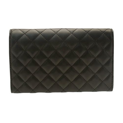 Womens Black Quilted Bag 72810 by Love Moschino from Hurleys