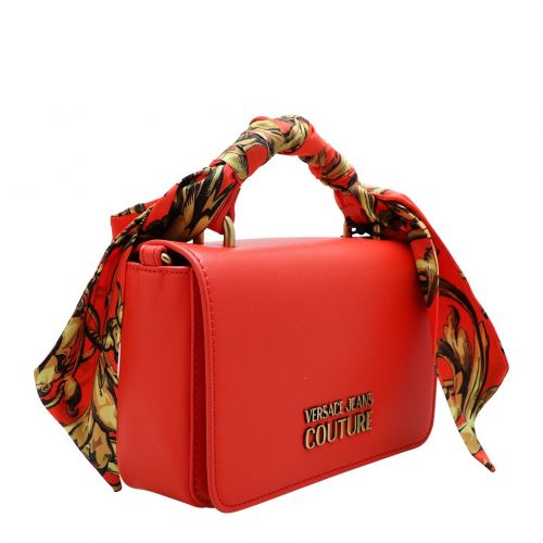 Womens Poppy Red Garland Scarf Crossbody Bag 101459 by Versace Jeans Couture from Hurleys