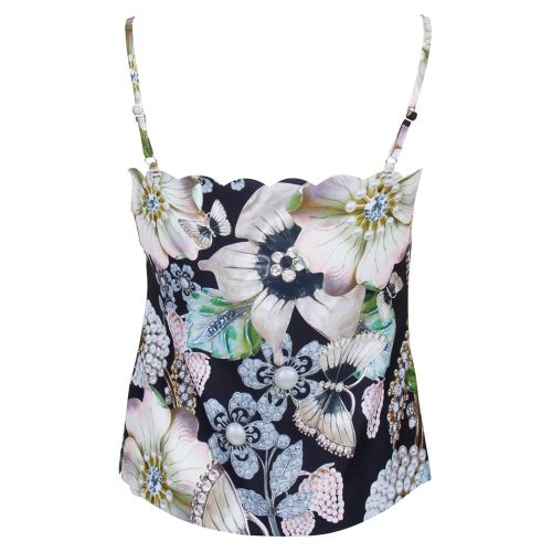 Womens Black Rianeen Gem Gardens Cami Top 71558 by Ted Baker from Hurleys