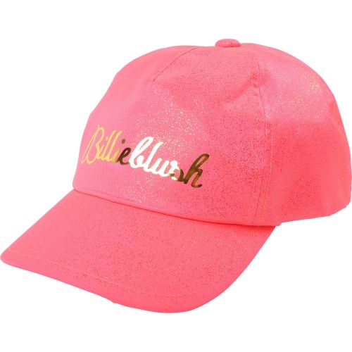 Girls Fuschia Branded Glitter Cap 36587 by Billieblush from Hurleys