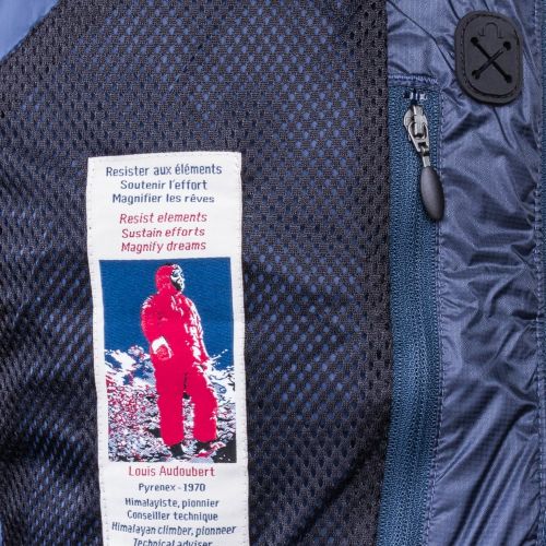 Mens Vintage Blue Hudson Sport Jacket 69463 by Pyrenex from Hurleys