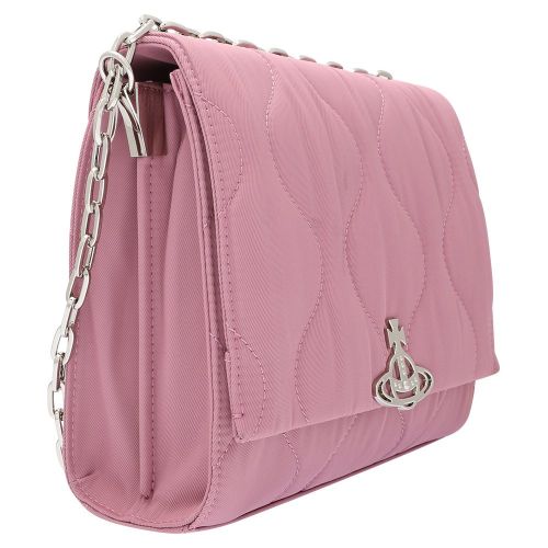 Womens Pink Lucy Nylon Medium Crossbody Bag 106738 by Vivienne Westwood from Hurleys