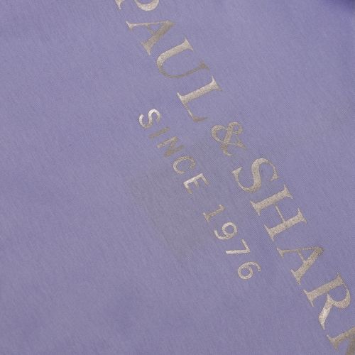 Mens Pale Blue Silver Chest Logo Custom Fit S/s T Shirt 36769 by Paul And Shark from Hurleys