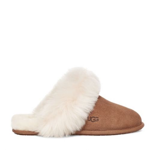 Womens Chestnut Scuff Sis Slippers 98409 by UGG from Hurleys
