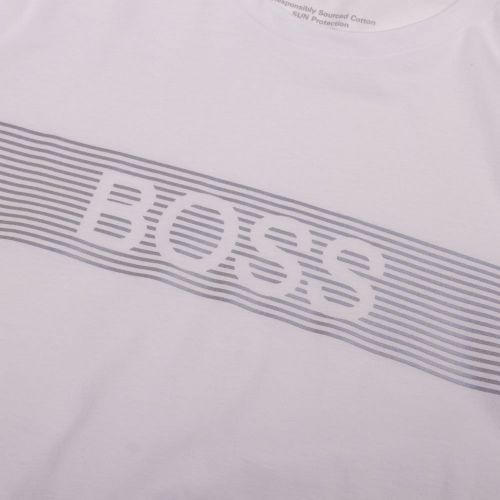 Mens White Special Logo S/s T Shirt 88851 by BOSS from Hurleys
