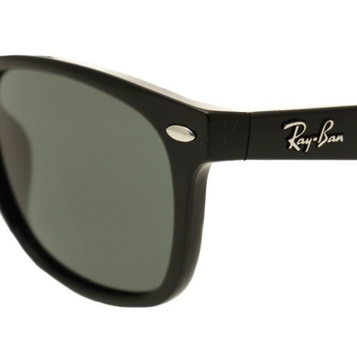 Junior Black RJ9052S Wayfarer Sunglasses 49511 by Ray-Ban from Hurleys