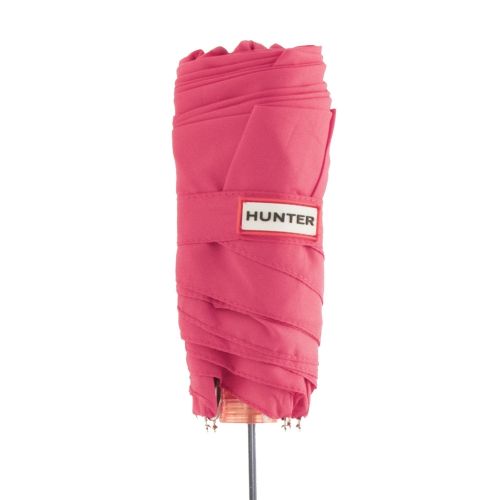Womens Bright Pink Original Compact Umbrella 32778 by Hunter from Hurleys