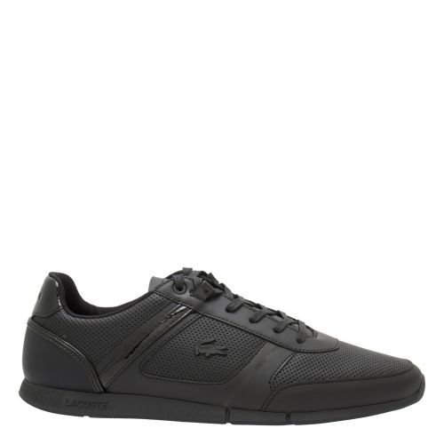 Mens Black Menerva Trainers 55685 by Lacoste from Hurleys