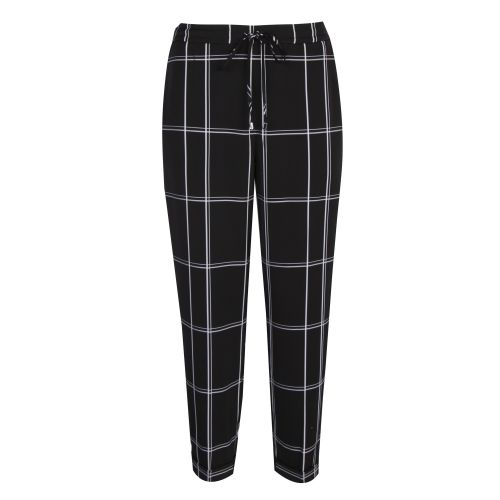 Womens Black Hansal Check Pants 54893 by Ted Baker from Hurleys