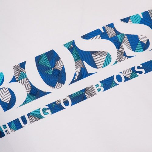 Mens White Tee 5 S/s Tee Shirt 9525 by BOSS from Hurleys