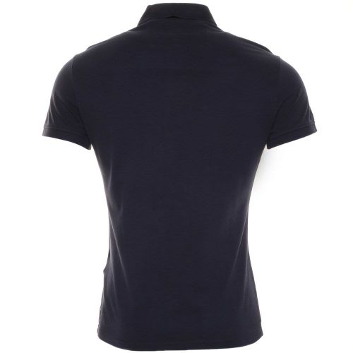 Mens Blue Muscle Fit S/s Polo Shirt 66353 by Armani Jeans from Hurleys