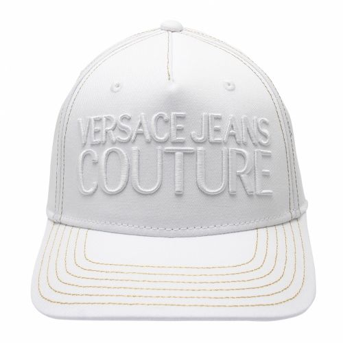 Womens White Branded Logo Cap 55092 by Versace Jeans Couture from Hurleys