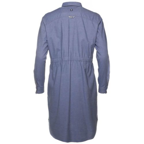 Lifestyle Womens Blue Brae Shirt Dress 60673 by Barbour from Hurleys