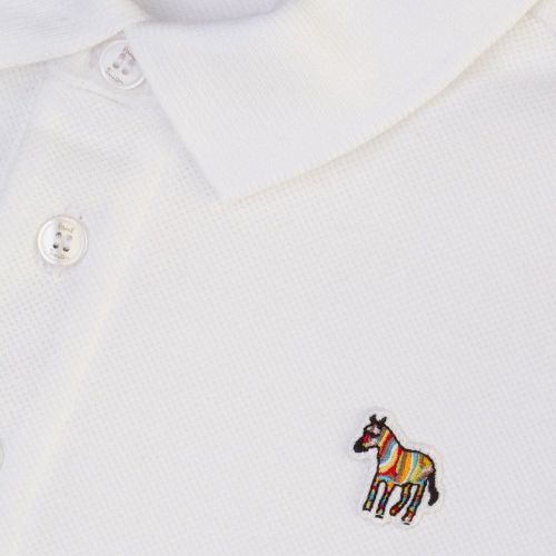 Boys White Luciano S/s Polo Shirt 61897 by Paul Smith Junior from Hurleys