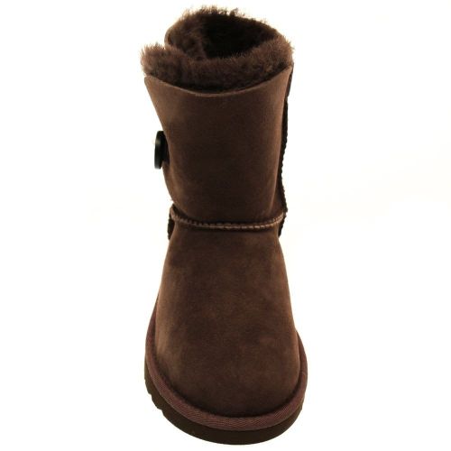 Chocolate Bailey Button Boots (6-11) 63779 by UGG from Hurleys