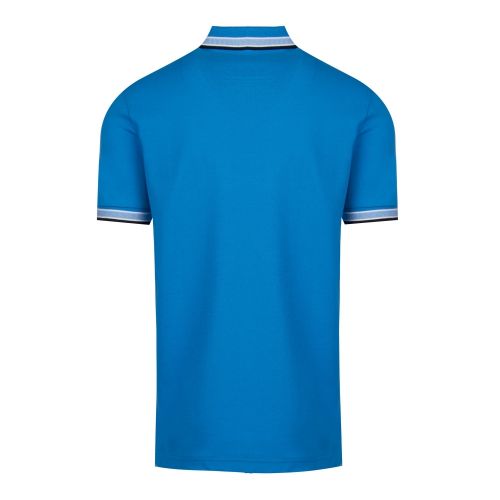 Athleisure Mens Bright Blue Paddy Regular Fit S/s Polo Shirt 44820 by BOSS from Hurleys