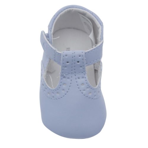 Baby Sky Blue T-Bar Shoes (15-19) 22510 by Mayoral from Hurleys