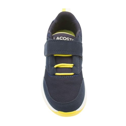Boys Navy & Blue L.ight Trainer 7322 by Lacoste from Hurleys
