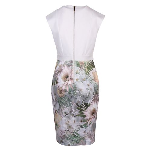 Womens White Hanalee Woodland Midi Dress 54930 by Ted Baker from Hurleys