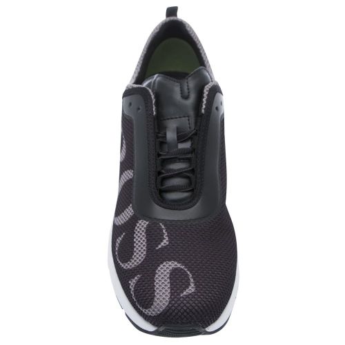 Athleisure Mens Black Velocity Runn Trainers 23553 by BOSS from Hurleys