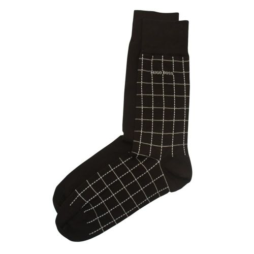 Mens Black 2 Pack RS Design Socks (5-11) 8249 by BOSS from Hurleys