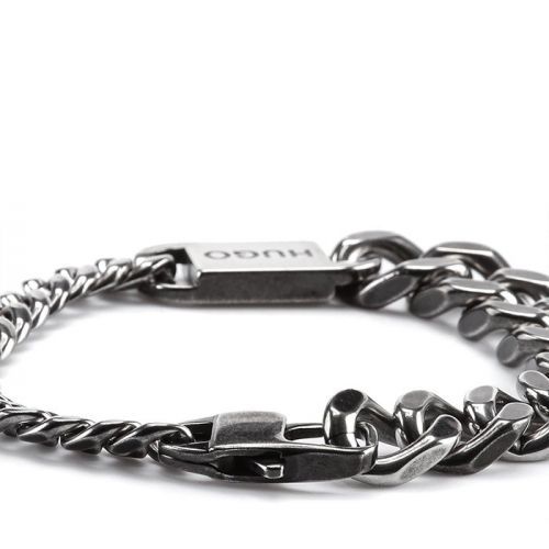 Mens Silver E-Functional Bracelet 96787 by HUGO from Hurleys