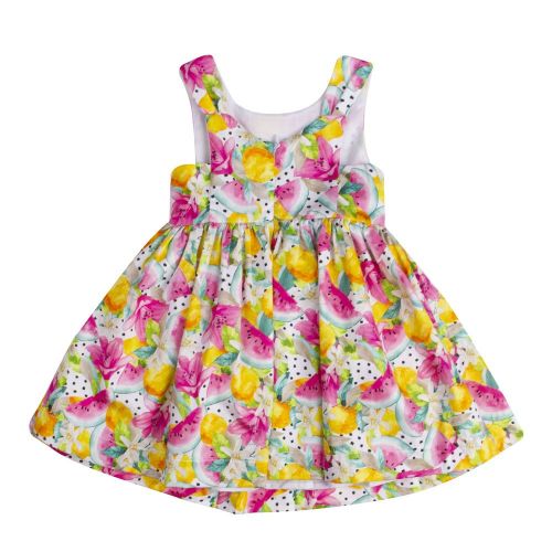 Girls Camellia Fruity Print Dress 82899 by Mayoral from Hurleys