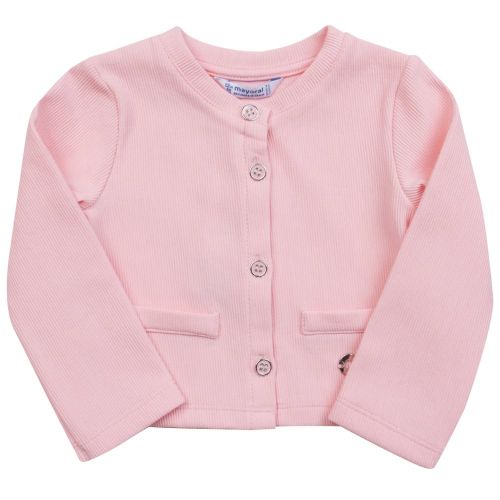 Girls Rose Basic Knitted Cardigan 22556 by Mayoral from Hurleys