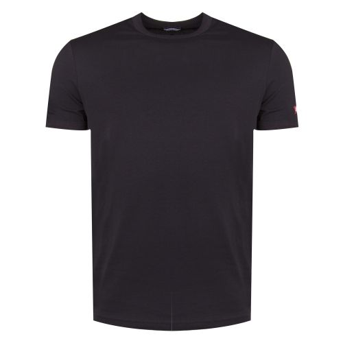 Mens Black Maple Arm S/s T Shirt 31579 by Dsquared2 from Hurleys