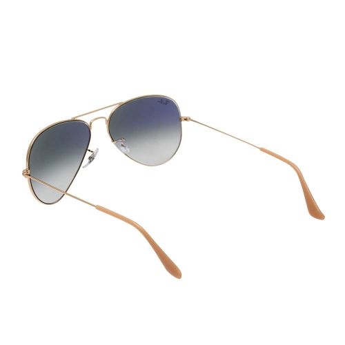 Womens Arista/Blue RB3025 Aviator Sunglasses 93053 by Ray-Ban from Hurleys