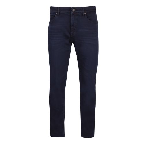 Casual Mens Darkest Blue Delaware BC-L-P Slim Fit Jeans 56978 by BOSS from Hurleys