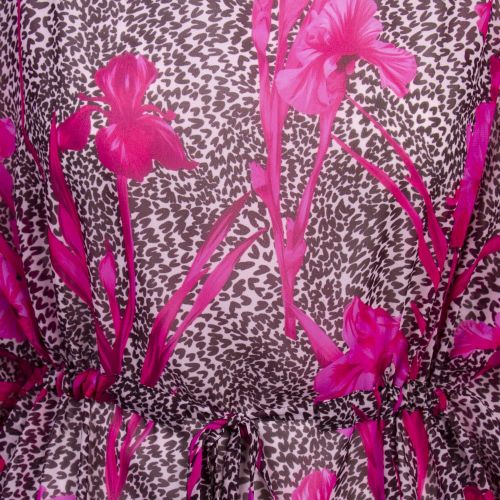 Womens Deep Pink Giisell Printed Cover Up 89100 by Ted Baker from Hurleys