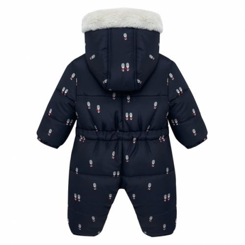 Baby Deep Blue London Guard Snowsuit 48326 by Mayoral from Hurleys