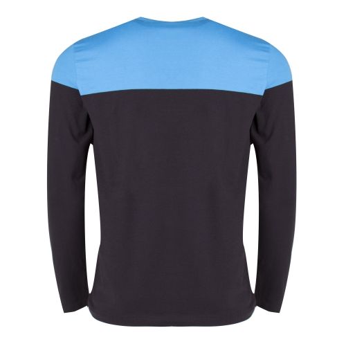 Men Black Athleisure Togn 2 L/s T Shirt 32075 by BOSS from Hurleys