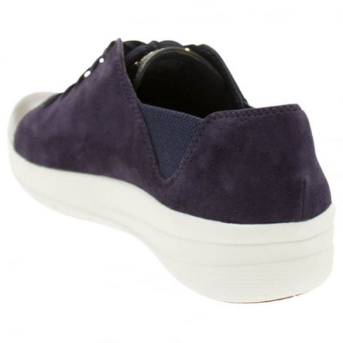 Womens Midnight Navy Mix F-Sporty™ Lace-Up Trainers 15456 by FitFlop from Hurleys