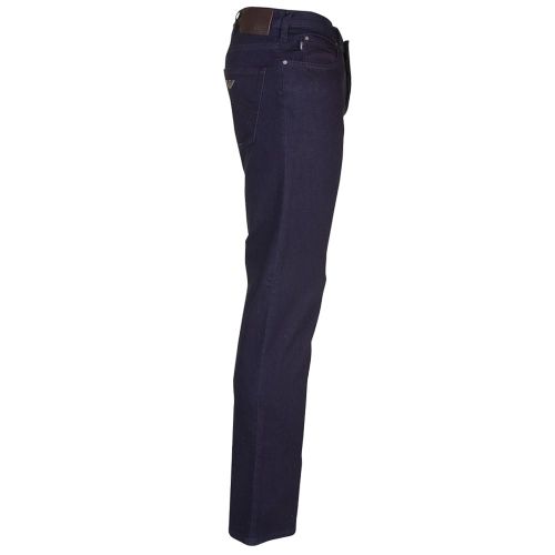 Mens Blue Wash J21 Regular Fit Jeans 69547 by Armani Jeans from Hurleys