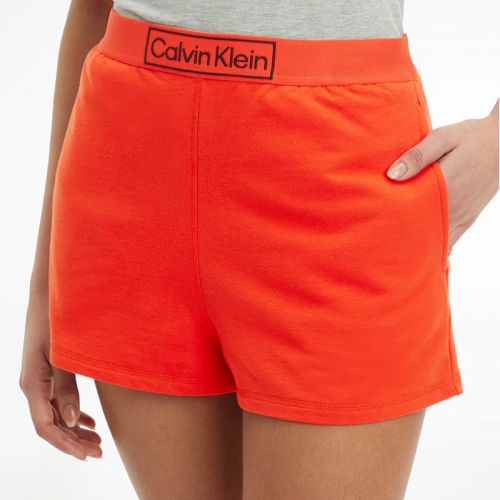Womens Tuscan Terracotta Heritage Lounge Shorts 108396 by Calvin Klein from Hurleys