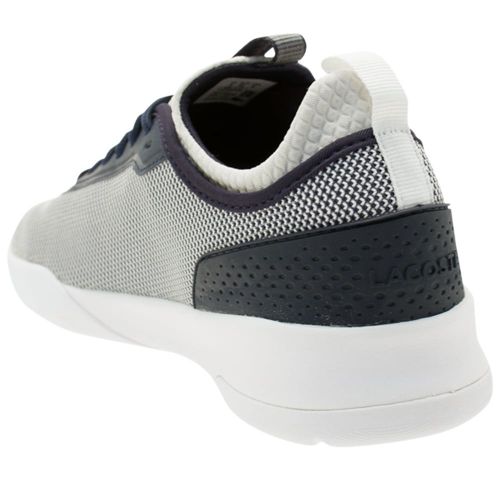 Mens Navy & White LT Spirit 2.0 Trainers 14337 by Lacoste from Hurleys