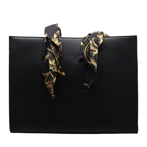 Womens Black Garland Scarf Tote Bag 100981 by Versace Jeans Couture from Hurleys