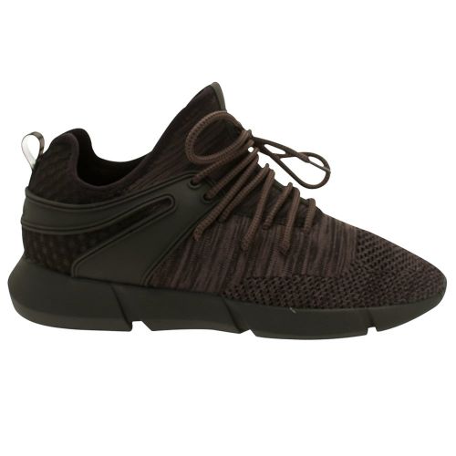 Mens Black Knit Infinity Trainers 17636 by Cortica from Hurleys