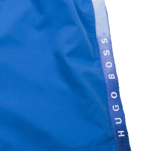 Mens Blue Seabream Taped Logo Swim Shorts 31868 by BOSS from Hurleys