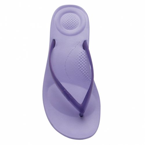 Womens Frosted Lavender Iqushion Pearlised Flip Flops 40951 by FitFlop from Hurleys