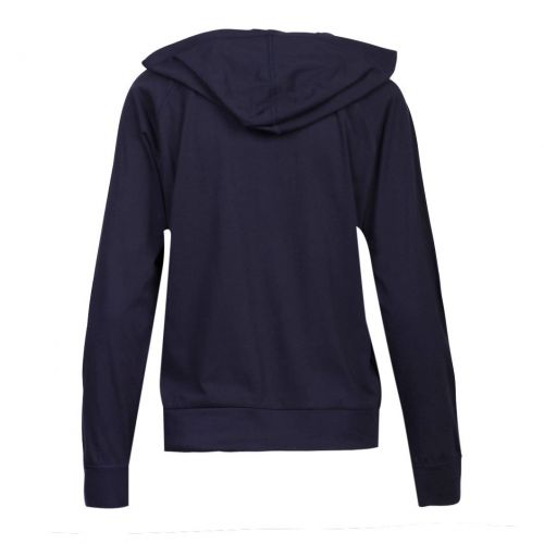 Womens Dark Blue Lounge Swirl Heart Hooded Zip Through Sweat Top 101198 by PS Paul Smith from Hurleys
